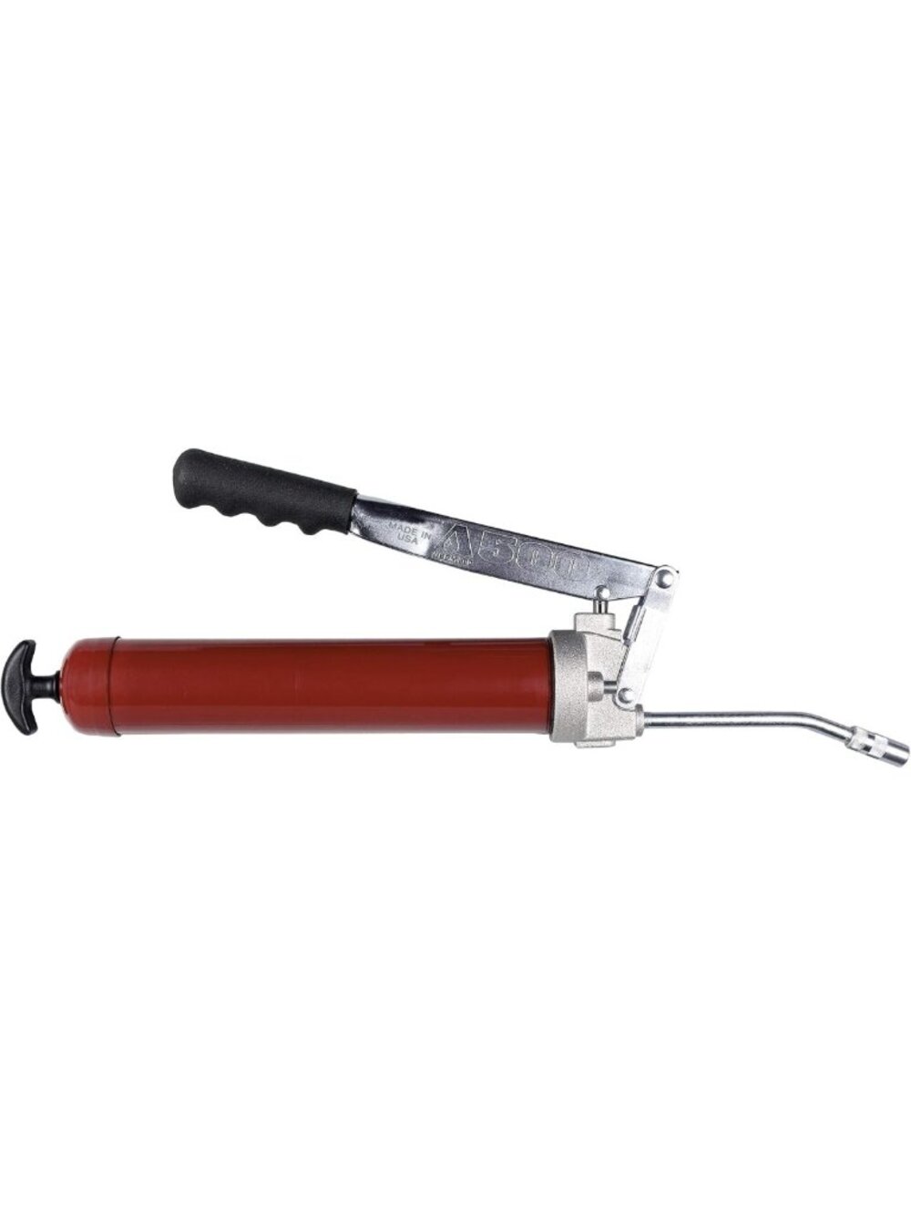High-Pressure Grease Gun 10,000 PSI, 1 oz/21 Strokes, 3-Way Loading, 16 oz Bulk